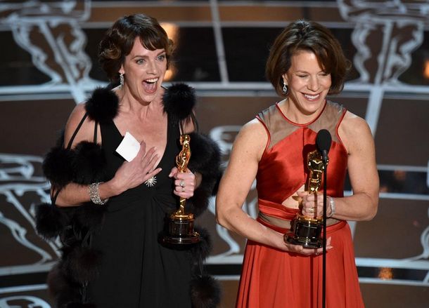 Así recibieron sus premios los ganadores de los Oscar 2015