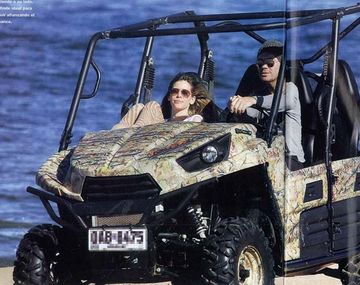 La escapada romántica de Tinelli y Valdés