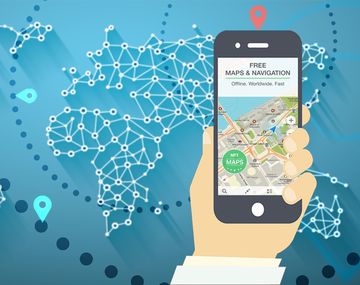 Una aplicación que te permite bajar mapas para usarlo cuando estés de viaje