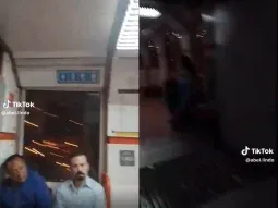 Un pasajero filmó explosiones y chispazos en la línea B del subte