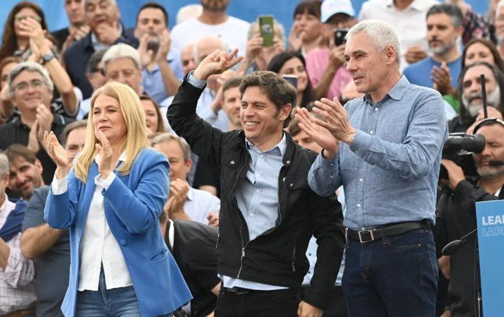 Axel Kicillof encabezó el acto por el Día de la Lealtad en Berisso.