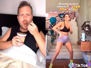 Dulce de leche y una sonrisa: la rutina fit viral de la cuarentena que explotó en las redes