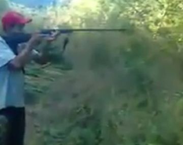 Quiso demostrar cómo disparaba