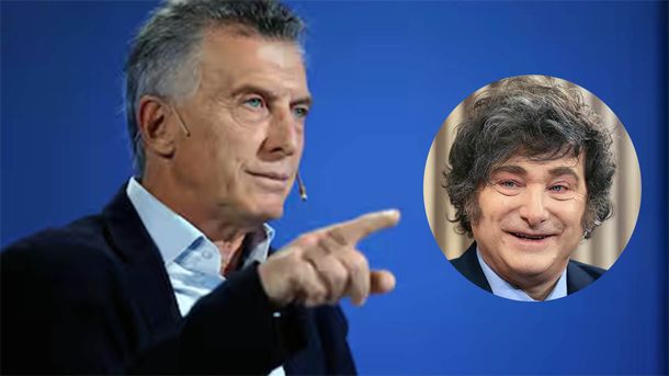 Mauricio Macri apuntó a Javier Milei.