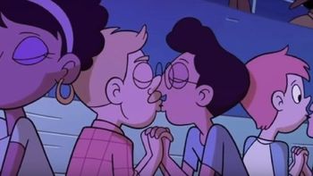 Disney incluyó un beso homosexual en Star contra las fuerzas del mal Disney incluyó un beso homosexual en Star contra las fuerzas del mal