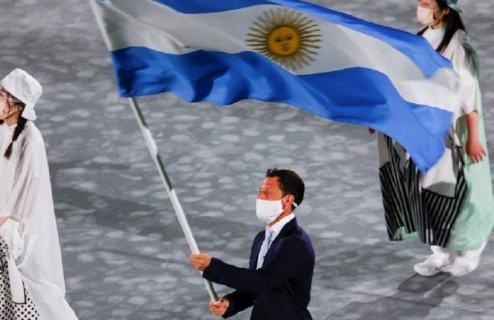 Quién fue abanderado argentino en la clausura de Tokio 2020