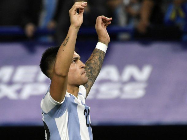 El récord de Diego Maradona que Lautaro Martínez alcanzó en la Selección