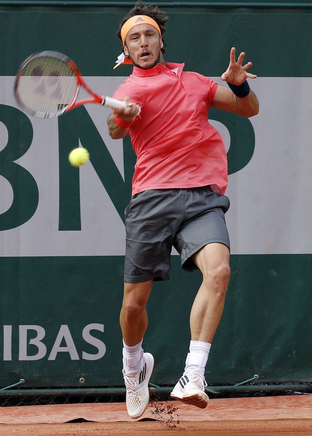 Mónaco no pudo con Gabashvili y quedó eliminado en Roland Garros