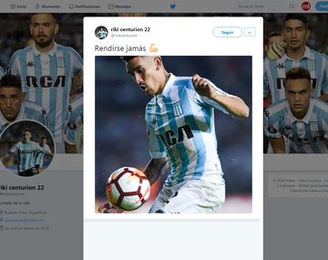 El llamativo tuit de Ricardo Centurión