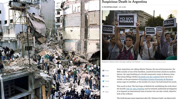 Opinión New York Times: proponen un equipo internacional para revisar las pruebas de la causa AMIA