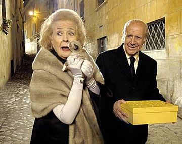 Manuel Alexandre y China Zorrilla