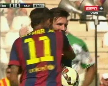 Con Ronaldo no pasa: mirá el regalo de Lionel Messi al brasileño Neymar