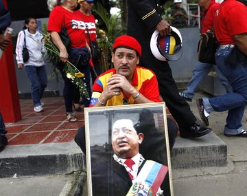 El pueblo venezolano le dio el último adiós a Chávez