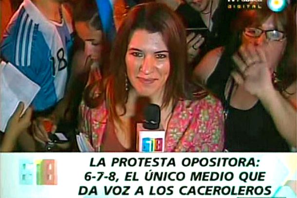Agredieron a periodistas de distintos medios en la marcha opositora