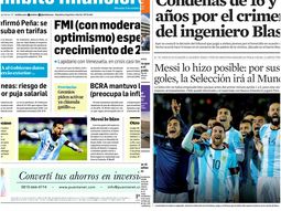 Tapas de diarios del miércoles 11 de octubre de 2017