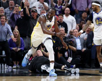 El pisotón del que habla toda la NBA: el momento de furia de Draymond Green