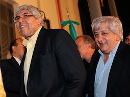 Hugo Moyano y Julio Piumato Hugo Moyano y Julio Piumato