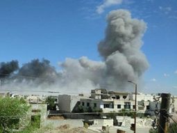 en el cuarto dia de bombardeos, rusia lanzo 20 nuevos ataques a siria en el cuarto dia de bombardeos, rusia lanzo 20 nuevos ataques a siria