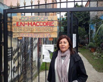 Acción solidaria de Indalo Media en el comedor comunitario de Bilma Acuña