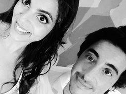 La foto que subió la actriz junto a Santi en Instagram La foto que subió la actriz junto a Santi en Instagram