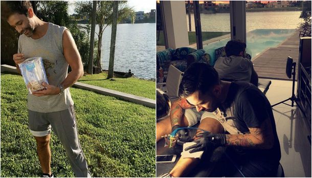 Qué significa cada palabra del nuevo tattoo de Mariano Martínez