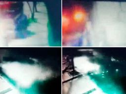 video: asi fue el choque en el que un camion embistio un auto en villa real video: asi fue el choque en el que un camion embistio un auto en villa real