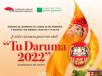 Gambare Corrientes en el Jardín Japonés de Buenos Aires