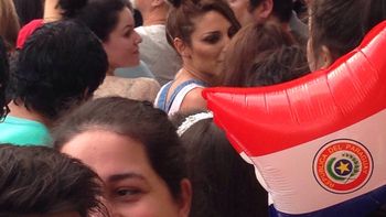 la foto de vicky xipolitakis, a pasos del papa francisco en paraguay la foto de vicky xipolitakis, a pasos del papa francisco en paraguay