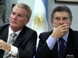 Mauricio Macri y Francisco de Narváez, en agosto de 2009. Mauricio Macri y Francisco de Narváez, en agosto de 2009.