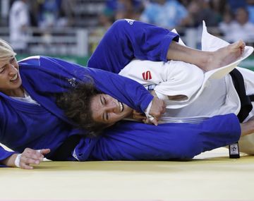 Enorme: la judoca Pareto está en semifinales