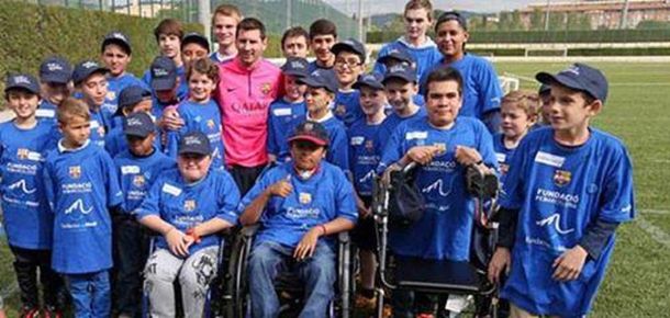 Lionel Messi le cumplió el sueño a 30 chicos enfermos de todo el mundo