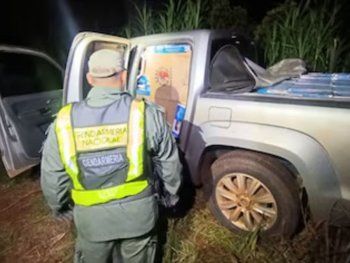 La camioneta estaba cargada con 19.500 atados de cigarrillos de contrabando.