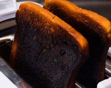 Las tostadas quemadas pueden ser cancerígenas