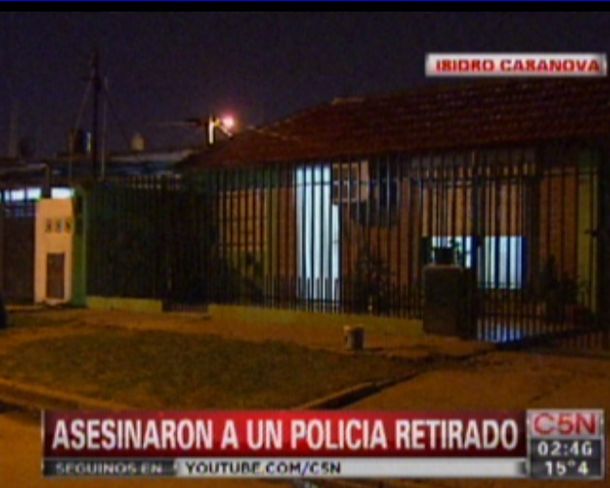 Asesinaron a un ex policía en Isidro Casanova