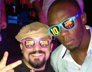 Usain Bolt se volvió fanático del Barcelona y de Lionel Messi