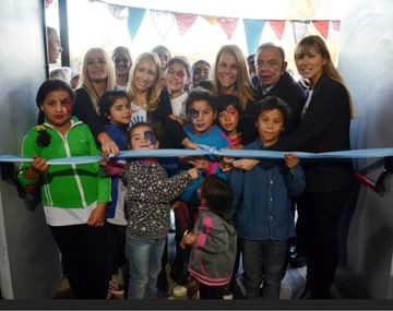 Inauguran un centro comunitario para más 200 chicos carenciados en Pilar