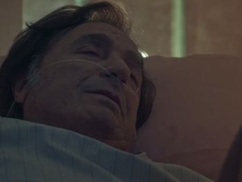 La escena de la despedida de Sandro con Olga fue uno de los puntos más emotivos