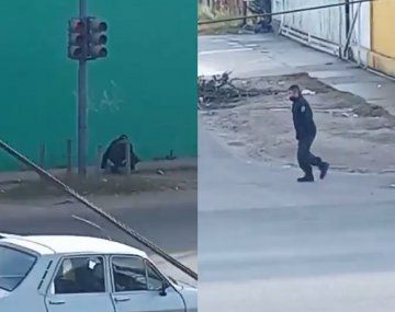 Investigan si un policía de la Bonaerense fue a trabajar borracho: el video