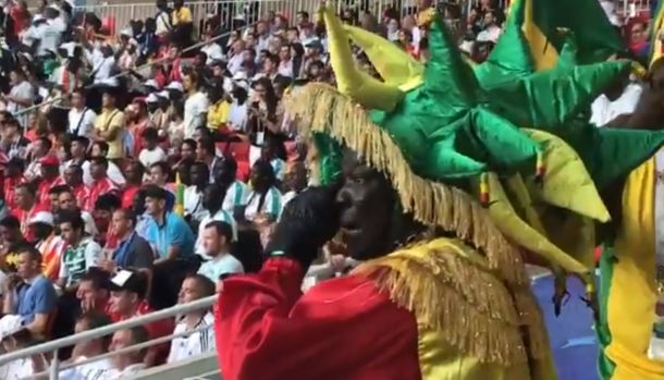 VIDEO: Así reaccionó un senegalés después del segundo gol ante Polonia