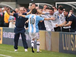 alejandro sabella convoco a lionel messi pese a su lesion alejandro sabella convoco a lionel messi pese a su lesion