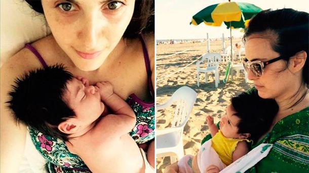 Julieta Díaz reveló la verdad sobre los problemas que tuvo durante el parto de su hija Elena Antonia