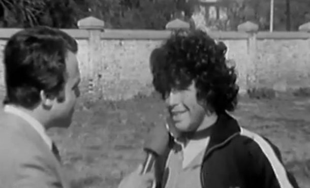 El video lo confirma: Maradona es hincha de Independiente