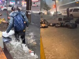 Fuertes lluvias e inundaciones en Nueva York y Nueva Jersey. Fuertes lluvias e inundaciones en Nueva York y Nueva Jersey.