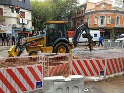 Desde el sábado que está roto el caño cerca de Las Cañitas