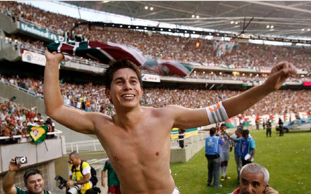 El mediocampista es ídolo en Fluminense