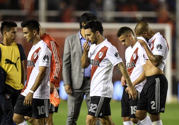 La desazón de los jugadores de River