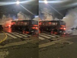 Se incendió un colectivo de la línea 92. Se incendió un colectivo de la línea 92.