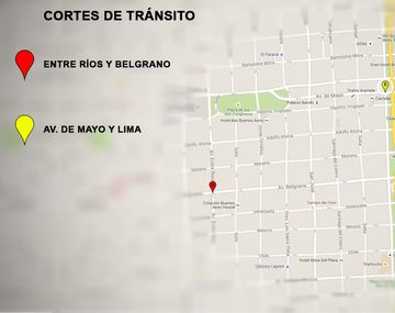 {altText(,Éstos son los cortes por la marcha de #NiUnaMenos)}
