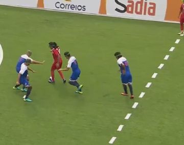 El Maradona ciego: mirá el impresionante gol en los Paralímpicos