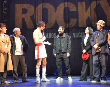 Lionel Messi fue a ver Rocky